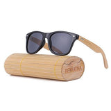 Handcrafted Sunglasses (Unisex) <br> Bamboo & Glass Sunglasses C8 - strapsandbrass.com