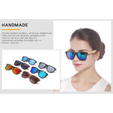 Handcrafted Sunglasses (Unisex) UV400 <br> Bamboo & Glass Sunglasses  - strapsandbrass.com