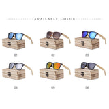 Handcrafted Sunglasses (Unisex) UV400 <br> Bamboo & Glass Sunglasses  - strapsandbrass.com