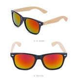 Handcrafted Sunglasses (Unisex) UV400 <br> Bamboo & Glass Sunglasses  - strapsandbrass.com