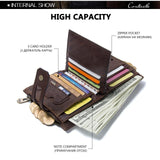 Wallet (RFID Blocking) <br> Genuine Leather Wallet  - strapsandbrass.com