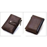 Wallet (RFID Blocking) <br> Genuine Leather Wallet  - strapsandbrass.com