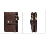 Wallet (RFID Blocking) <br> Genuine Leather Wallet  - strapsandbrass.com