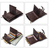 Wallet (RFID Blocking) <br> Genuine Leather Wallet  - strapsandbrass.com