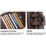 Wallet (RFID Blocking) <br> Genuine Leather Wallet  - strapsandbrass.com