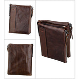 Wallet (RFID Blocking) <br> Genuine Leather Wallet  - strapsandbrass.com