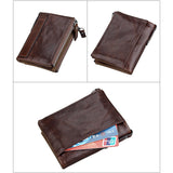 Wallet (RFID Blocking) <br> Genuine Leather Wallet  - strapsandbrass.com