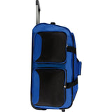 famous 22" lightweight carry on rolling duffel bag 4 colors Luggage  - strapsandbrass.com