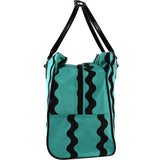 famous zig-zag carry-on trolley - zig-zag soft side carry-on Luggage  - strapsandbrass.com