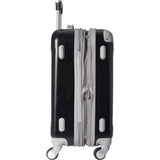 famous luggage modern 20" hardside expandable hardside carry-on luggage  - strapsandbrass.com