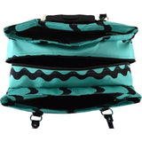famous zig-zag carry-on trolley - zig-zag soft side carry-on Luggage  - strapsandbrass.com
