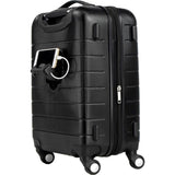 famous luggage wrangler 3-n-1 20" expandable hard side carry-on Luggage  - strapsandbrass.com