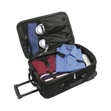 famous Amsterdam 21 in. expandable carry-on softside carry-on luggage  - strapsandbrass.com