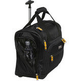 famous wheeled under seat cabin bag 16" - exclusive 3 colors soft side carry-on Luggage  - strapsandbrass.com