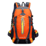Hiking / Climbing Backpack <br> Nylon Backpack orange - strapsandbrass.com