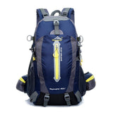 Hiking / Climbing Backpack <br> Nylon Backpack dark blue - strapsandbrass.com