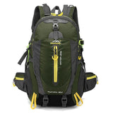 Hiking / Climbing Backpack <br> Nylon Backpack army green - strapsandbrass.com