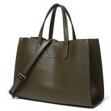 <bold>Tote / Crossbody Bag <br>Genuine-Leather Handbag 4 - strapsandbrass.com