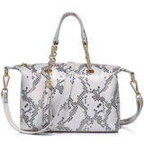 <bold>Tote  / Shoulder Bag <br>Genuine-Leather Handbag Beige - strapsandbrass.com