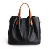 <bold>Bucket / Crossbody Bag <br>Genuine-Leather shoulder bags Black - strapsandbrass.com