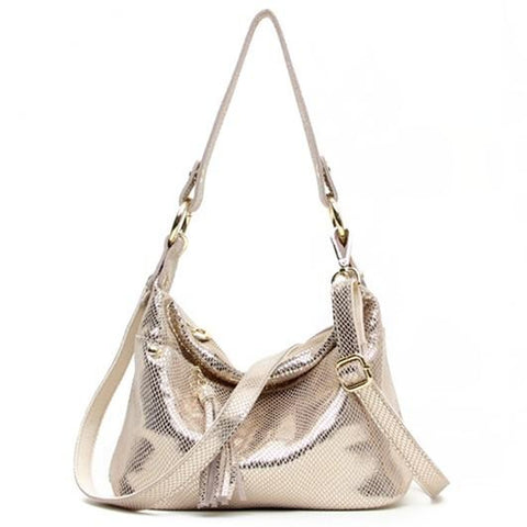 <bold>Hobo  / Tote Bag  <br>Vegan-Leather Handbag Gold - strapsandbrass.com