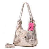 Hobo / Tote Bag <br>Genuine-Leather Handbag Gold - strapsandbrass.com