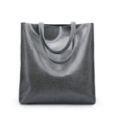 <bold>Bucket  / Tote Bag <br>Genuine-Leather Handbag  - strapsandbrass.com