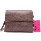 <bold>Crossbody  / Shoulder Bag <br>Genuine-Leather Handbag Khaki - strapsandbrass.com