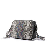 <bold>Shell  / Crossbody Bag <br>Genuine-Leather Handbag Purple - strapsandbrass.com