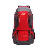 Hiking / Climbing Backpack <br> Nylon Backpack Red - strapsandbrass.com