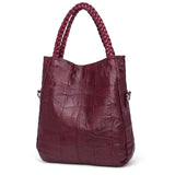 <bold>Bucket / Tote Bag <br>Genuine-Leather Handbag  - strapsandbrass.com