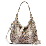 <bold>Hobo  / Tote Bag <br>Genuine-Leather Handbag Yellow Brown - strapsandbrass.com