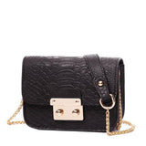 <bold>Crossbody / Shoulder Bag <br>Vegan-Leather Handbag Black - strapsandbrass.com