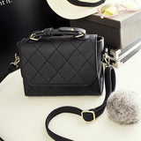 <bold>Tote / Crossbody Bag  <br>Vegan-Leather Handbag Black - strapsandbrass.com