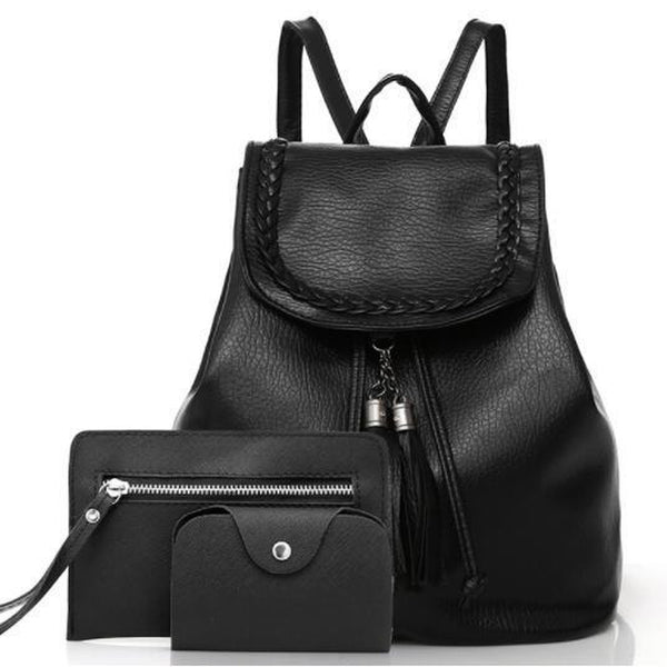 <bold>Fashion Backpack <br>Vegan-Leather Fashion Backpack  - strapsandbrass.com