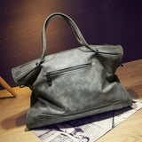 Messenger / Travel Bag  <br>Vegan-Leather Handbag  - strapsandbrass.com