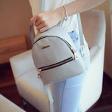 <bold>Youth Backpack <br>Vegan-Leather Fashion Backpack  - strapsandbrass.com