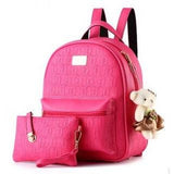 <bold>Youth Fashion Backpack  <br>Vegan-Leather Fashion Backpack rose backpack - strapsandbrass.com