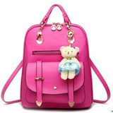 <bold>Youth Fashion Backpack <br>Vegan-Leather Fashion Backpack rose backpack - strapsandbrass.com