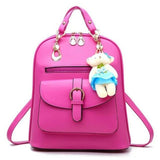 <bold>Youth Fashion Backpack <br>Vegan-Leather Fashion Backpack rose backpack - strapsandbrass.com