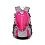 Hiking / Climbing Backpack <br> Nylon Backpack Rose Red - strapsandbrass.com