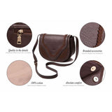 <bold>Shell  / Crossbody Bag  <br>Vegan-Leather Handbag  - strapsandbrass.com