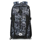 Backpack USB Charging & Water Resistant <br> Oxford Backpack black - strapsandbrass.com