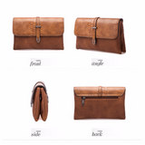 <bold>Messenger / Crossbody Bag <br>Vegan-Leather Handbag  - strapsandbrass.com