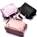 Top-Handle / Crossbody Bag  <br>Genuine-Leather Handbag  - strapsandbrass.com