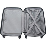 famous reaction out of bounds 20" spinner hard side carry-on Luggage  - strapsandbrass.com