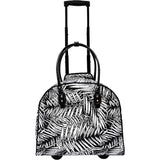 famous palm carry-on trolley 2 colors soft side carry-on Luggage Palm Black - strapsandbrass.com