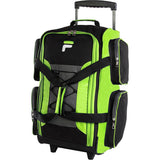 famous 22" lightweight carry on rolling duffel bag 4 colors Luggage Neon Lime - strapsandbrass.com