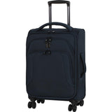 famous megalite vitality 8 wheel semi expander soft side carry-on Luggage Dress Blues - strapsandbrass.com