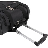 famous under seat 15.5" rolling tote carry-on soft side carry-on Luggage  - strapsandbrass.com